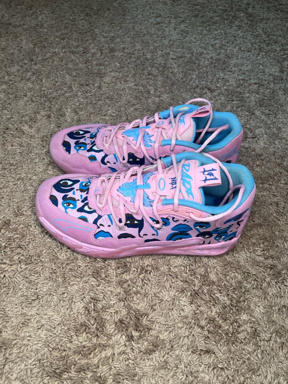 Puma LaMelo Ball MB.03 KidSuper Men’s 9.5/Women’s Size 11 - Picture 6 of 14